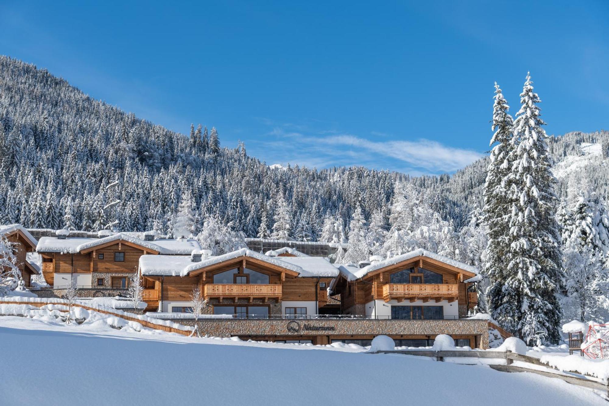 Natursinn Mountainchalets Flachau Exterior foto